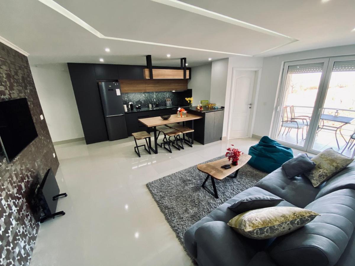 Aqua Blue Lakeview Apartment Ohrid Пештани Экстерьер фото